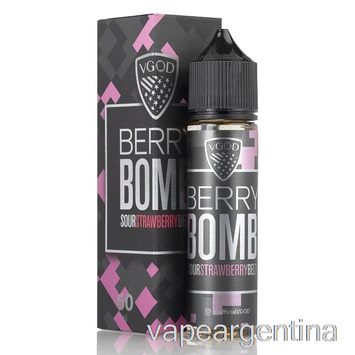 Berry Bomb - E-líquido Vgod - 60ml 6mg Vape Descartable